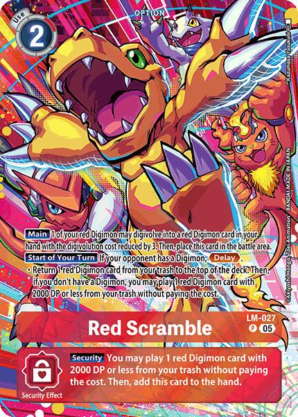 Red Scramble [Alternate Art Foil] #LM-027 P
