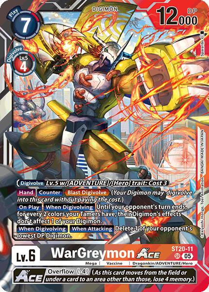 WarGreymon ACE [Foil] #ST20-11