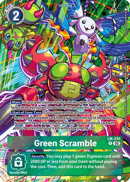 Green Scramble [Alternate Art Foil] #LM-030 P