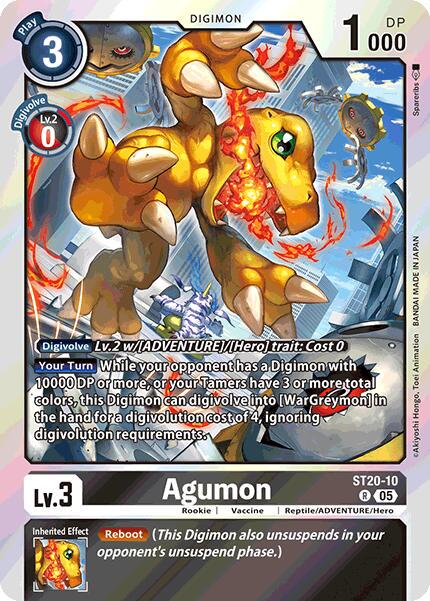 Agumon [Foil] #ST20-10