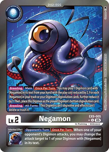 Negamon [Limited Foil] #EX9-005