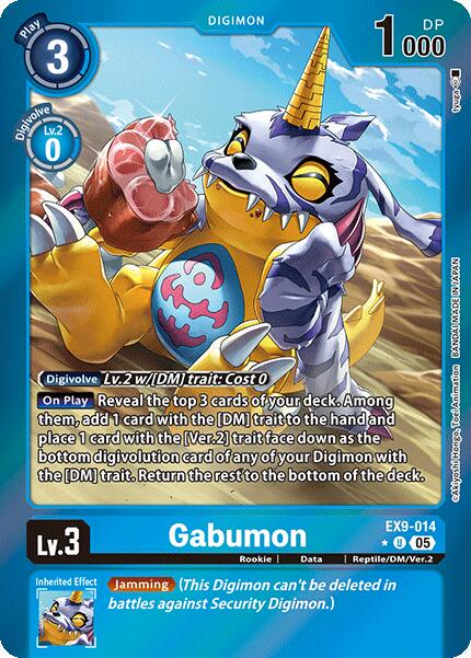 Gabumon [Limited Foil] #EX9-014