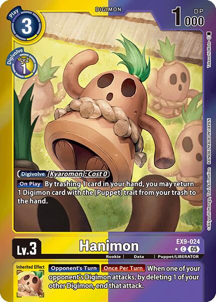 Hanimon [Limited Foil] #EX9-024