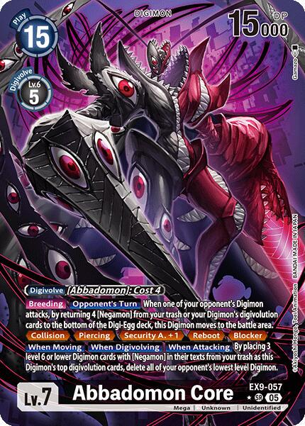 Abbadomon Core [Alternate Art Foil] #EX9-057