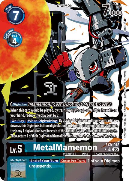 MetalMamemon [Alternate Art Foil] #EX9-018