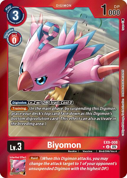 Biyomon [Limited Foil] #EX9-008