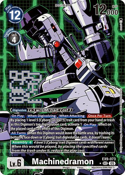 Machinedramon [Alternate Art Foil] #EX9-073