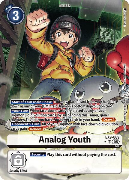 Analog Youth [Alternate Art Foil] #EX9-069