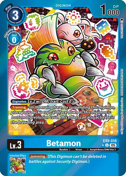 Betamon [Limited Foil] #EX9-016