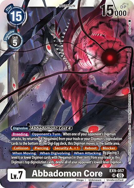 Abbadomon Core [Foil] #EX9-057