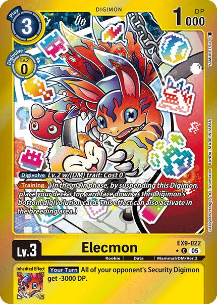 Elecmon [Limited Foil] #EX9-022