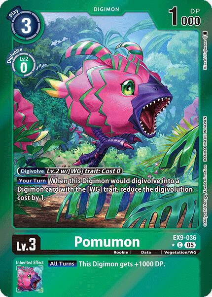 Pomumon [Limited Foil] #EX9-036