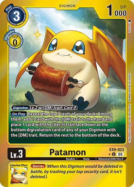 Patamon [Limited Foil] #EX9-023