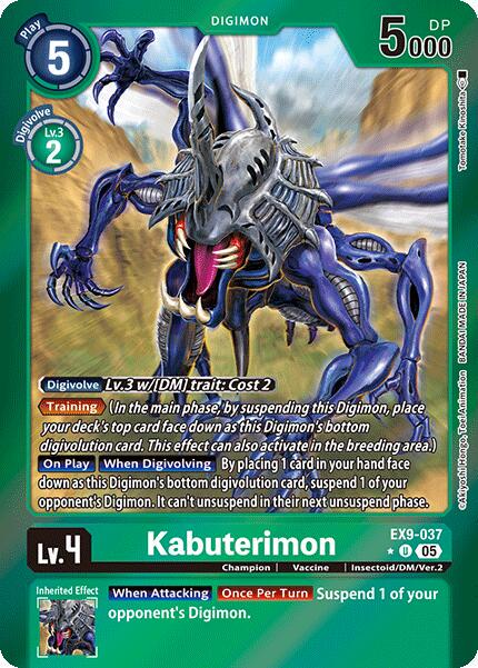 Kabuterimon [Limited Foil] #EX9-037