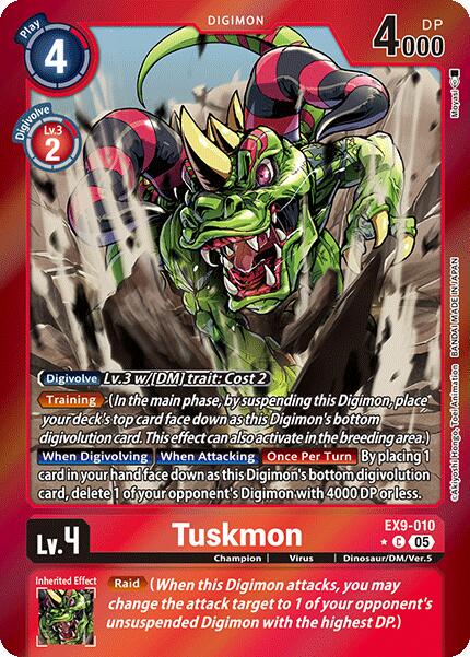 Tuskmon [Limited Foil] #EX9-010
