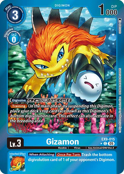 Gizamon [Limited Foil] #EX9-015
