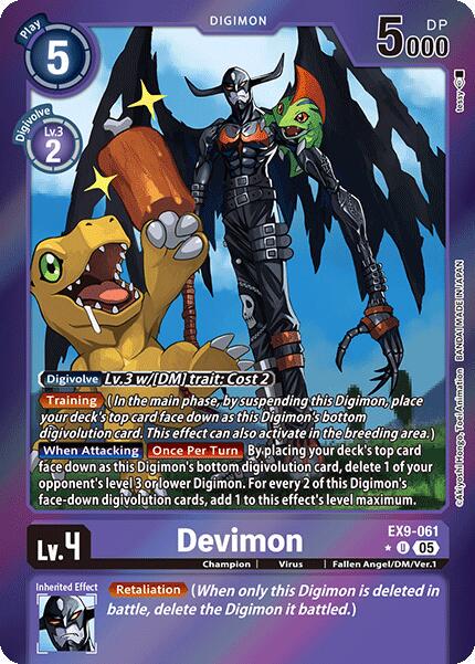 Devimon [Limited Foil] #EX9-061