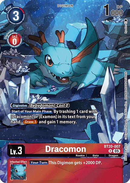 Dracomon [Versus Monsters Legend Pack Foil] #BT20-007