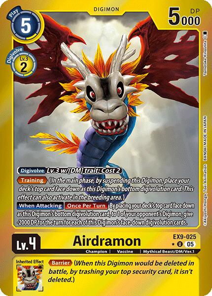 Airdramon [Limited Foil] #EX9-025