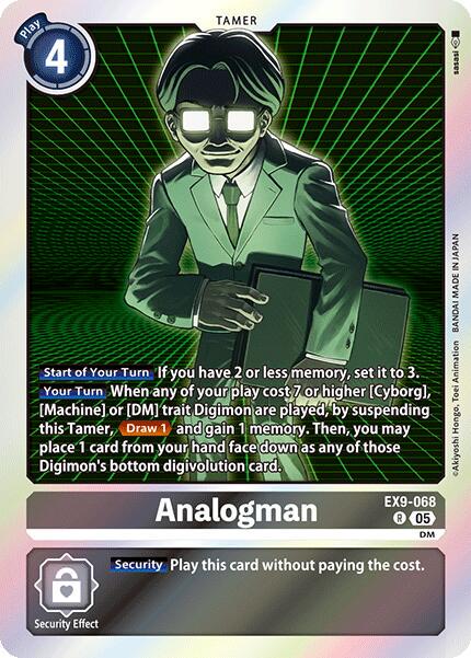 Analogman [Foil] #EX9-068