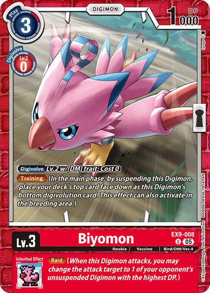 Biyomon #EX9-008