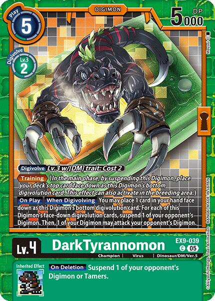 DarkTyrannomon #EX9-039