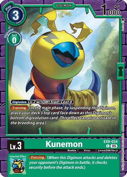 Kunemon #EX9-034