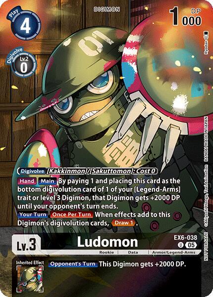 Ludomon [Versus Monsters Legend Pack Foil] #EX6-038
