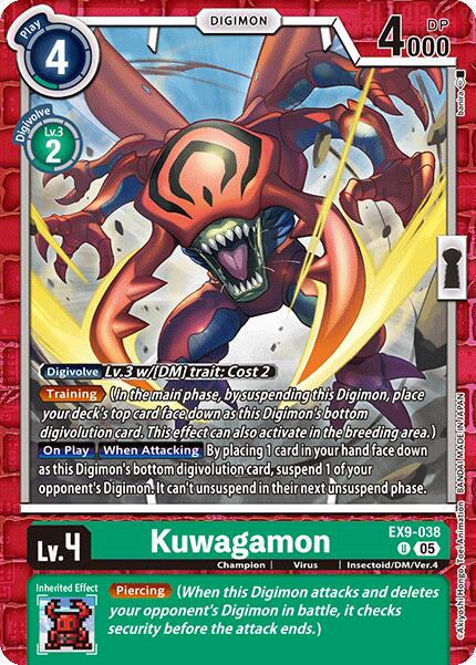 Kuwagamon #EX9-038