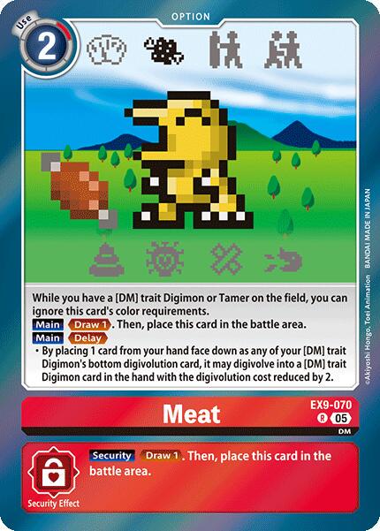 Meat [Foil] #EX9-070