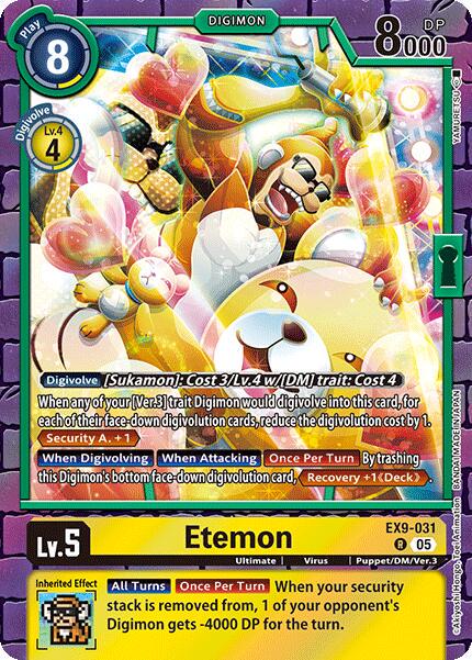 Etemon [Foil] #EX9-031
