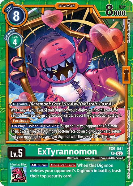 ExTyrannomon [Foil] #EX9-041
