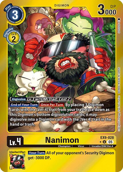 Nanimon [Limited Foil] #EX9-028
