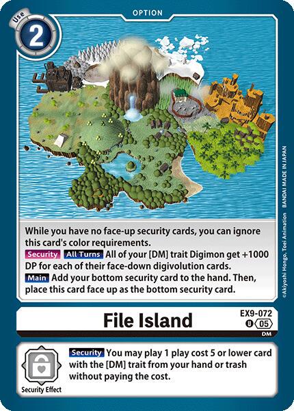 File Island #EX9-072