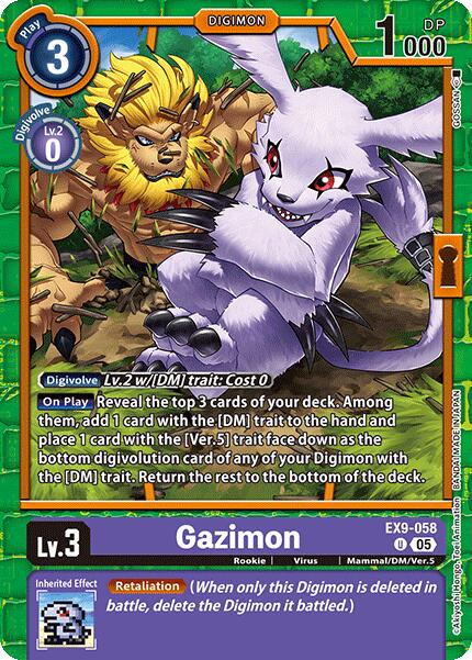 Gazimon #EX9-058