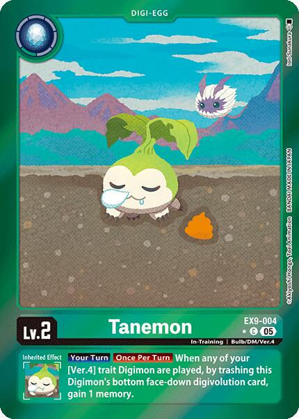 Tanemon [Limited Foil] #EX9-004