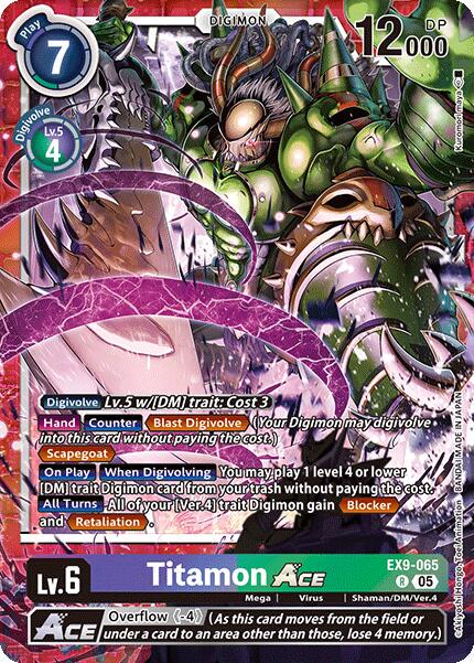Titamon ACE [Foil] #EX9-065