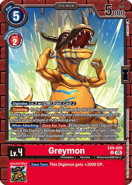 Greymon #EX9-009
