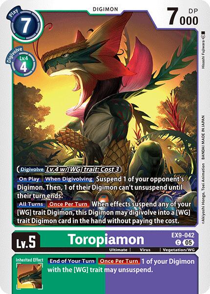 Toropiamon #EX9-042