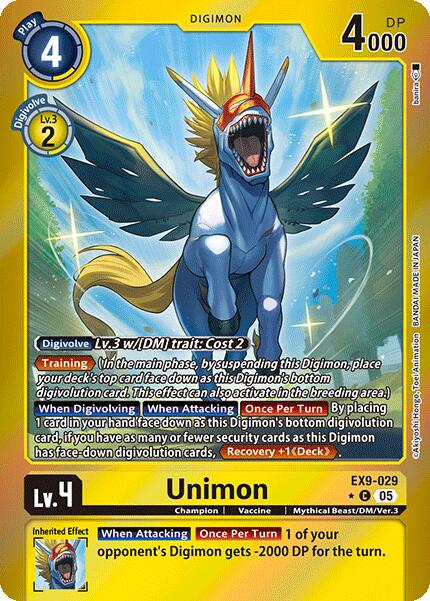 Unimon [Limited Foil] #EX9-029