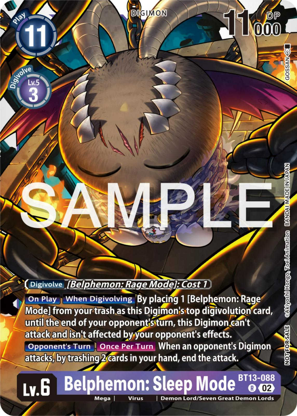 Belphemon: Sleep Mode [Event Pack Foil] #BT13-088