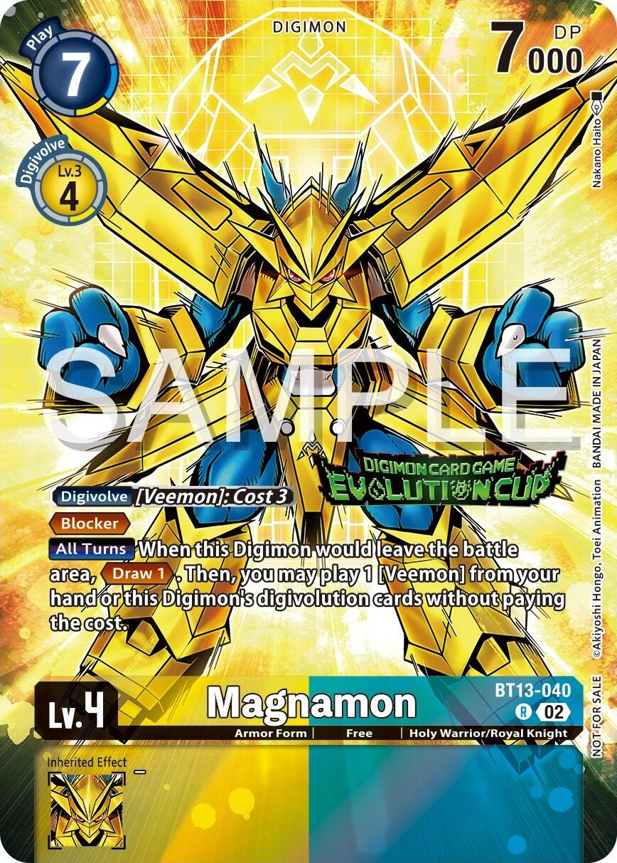 Magnamon [Evolution Cup Foil] #BT13-040