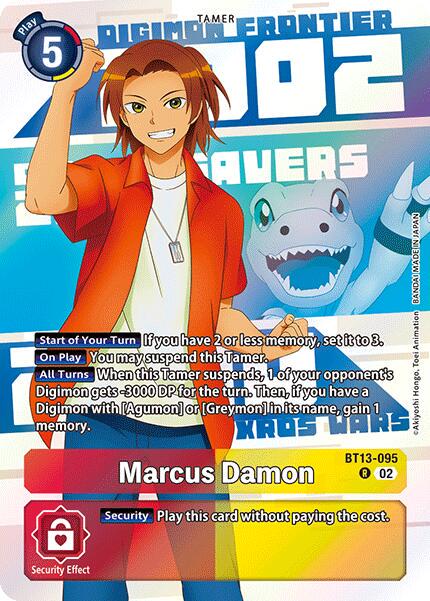 Marcus Damon [Series 25th Anniversary Set Foil] #BT13-095
