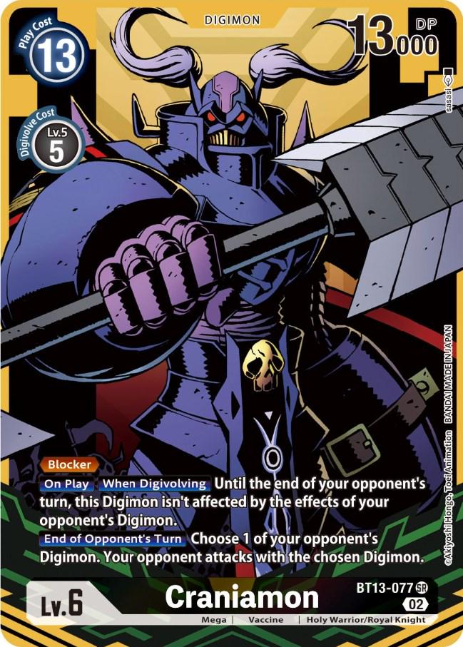 Craniamon [Alternate Art Foil] #BT13-077