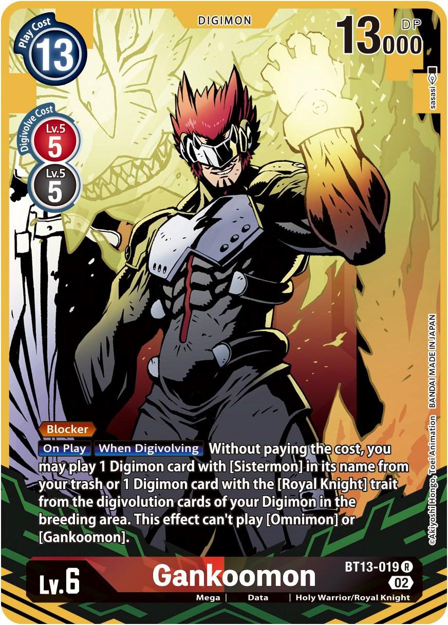 Gankoomon [Alternate Art Foil] #BT13-019