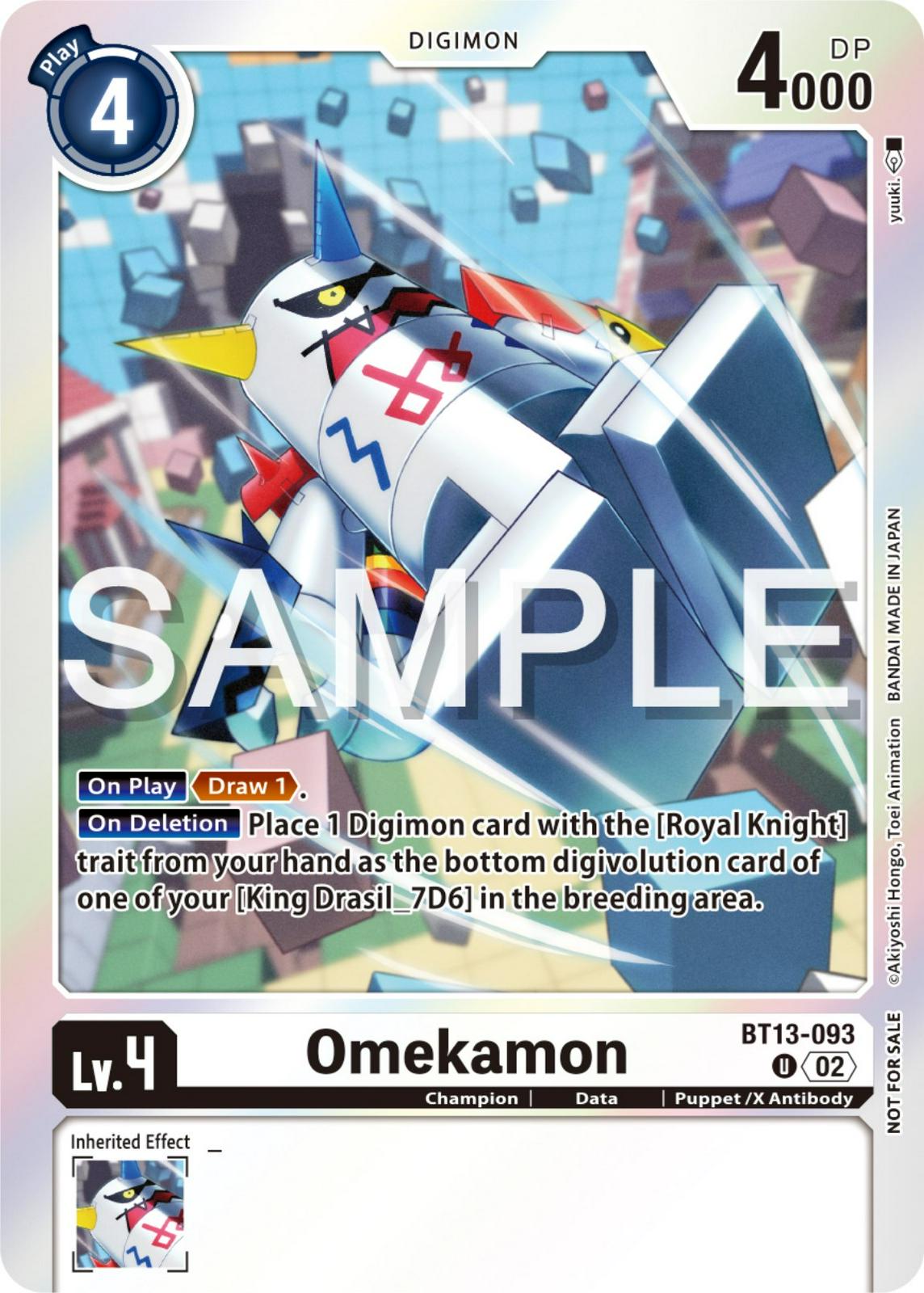 Omekamon [Event Pack Foil] #BT13-093