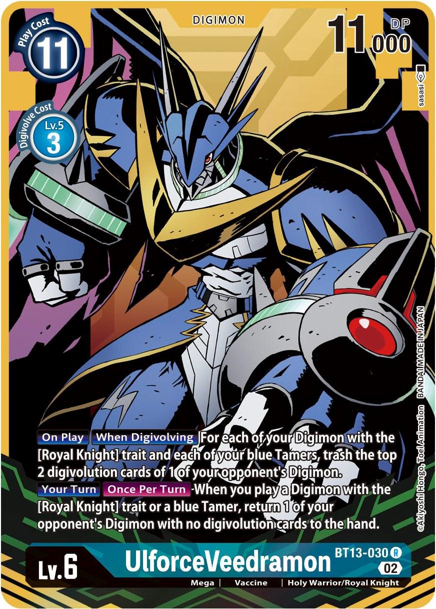 UlforceVeedramon [Alternate Art Foil] #BT13-030