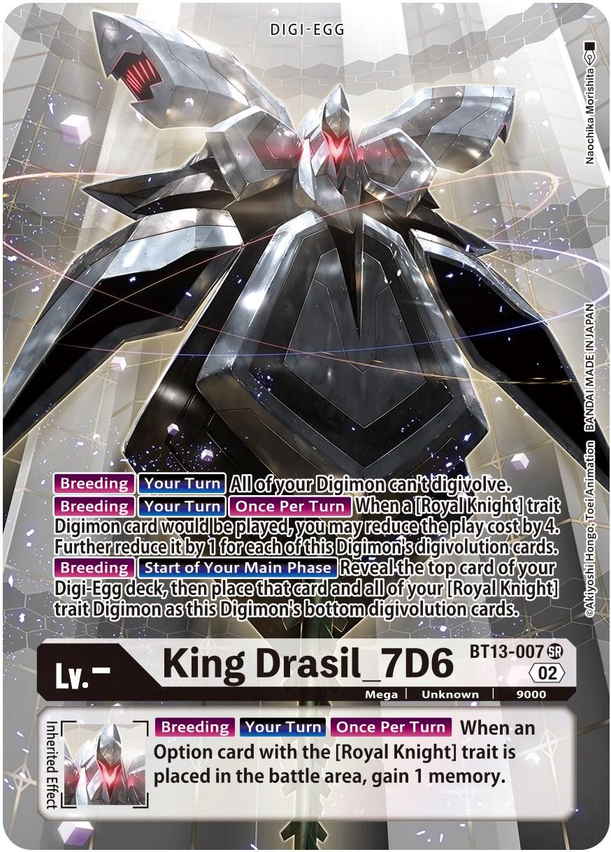 King Drasil_7D6 [Alternate Art Foil] #BT13-007