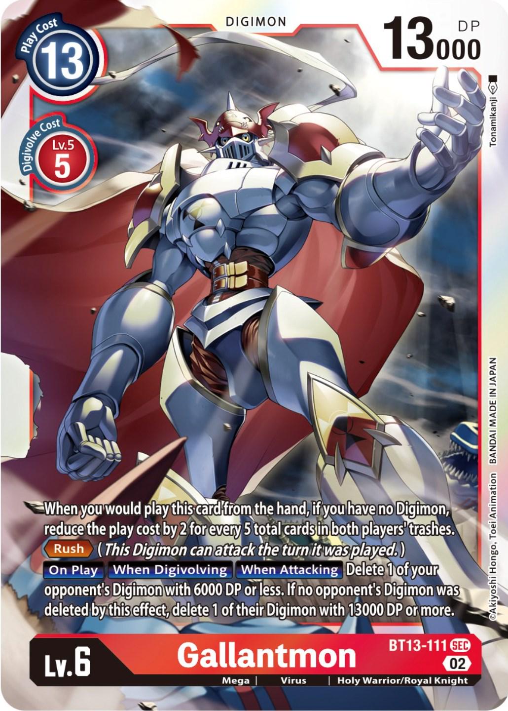 Gallantmon [Foil] #BT13-111