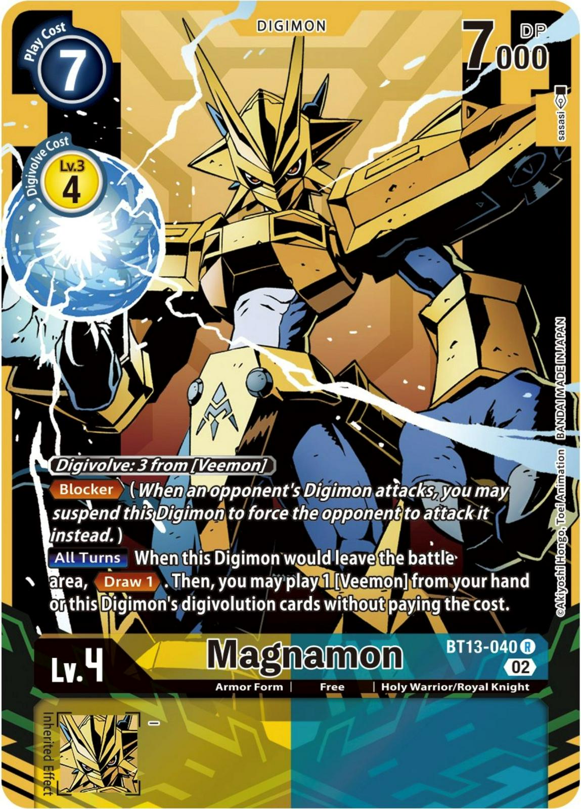 Magnamon [Alternate Art Foil] #BT13-040